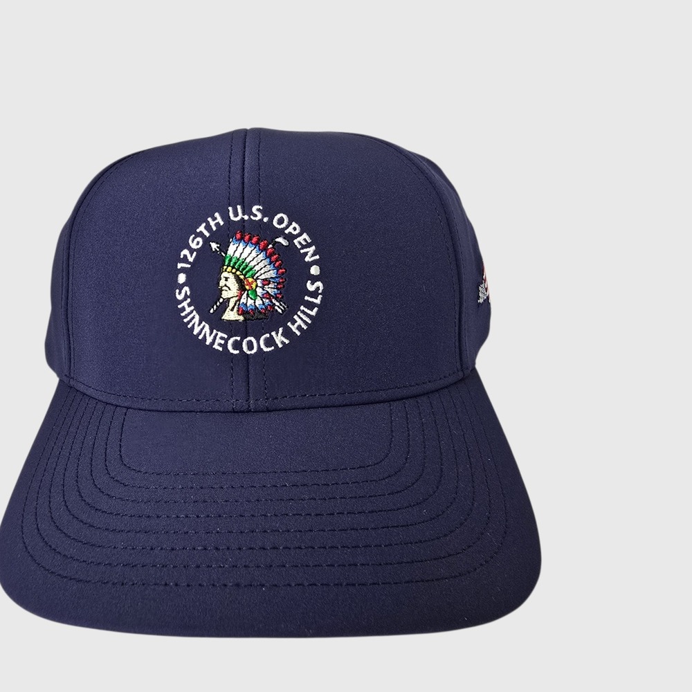 Walter Hagen 126th U.S. Open Shinnecock Hills Golf Hat Navy Blue Adjustable Cap
